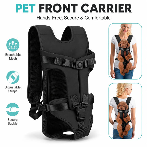 The Sidekick Carrier — Hands-Free Front Pet Carrier